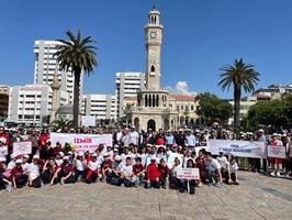 İzmir'de "Dünya Hareketlilik Günü" nedeniyle yürüyüş düzenlendi