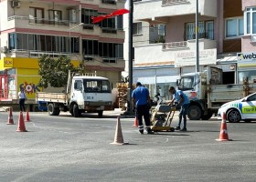 Güvenli ulaşım için kavşaklar düzenleniyor