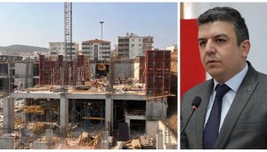 Yeni adliyenin inşaatı hızla ilerliyor