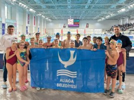Yüzücüler gururlandırdı