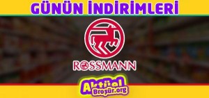 Rossmann Aktüel ürünlerinde indirimler bitmiyor