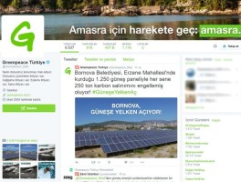 GREENPEACE BORNOVA’YI TÜM DÜNYAYA ÖRNEK GÖSTERDİ