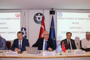 İSKEÇE HEYETİNDEN İZTO'YA ZİYARET