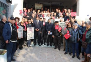 CHP FOÇA, EMNİYET MÜDÜRLÜĞÜ'NÜ ZİYARET ETTİ