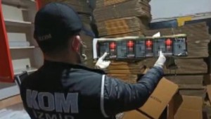 105 TON SAHTE İÇKİ VE KAÇAK TÜTÜN İMHA EDİLDİ