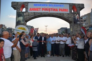 TAHİR ŞAHİN’DEN AHMET PİRİŞTİNA PARKI