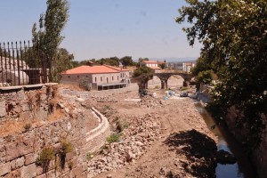 ANTİK KANALDA ÇALIŞMALAR SÜRÜYOR