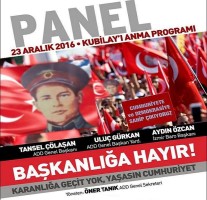 “KUBİLAYLAR” 23 ARALIK’TA MENEMEN’DE…