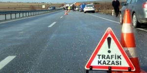 TRAFİK KAZASI SAYISI YÜZDE 9,9 AZALDI