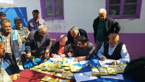 AFETZEDE ÜRETİCİYE YARDIM ELİ