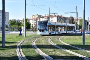 KARŞIYAKA TRAMVAYI'NDA 1 TEMMUZ HEYECANI