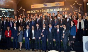 İHRACATIN YÜKSELEN YILDIZLARI ÖDÜLLERİNE KAVUŞTU