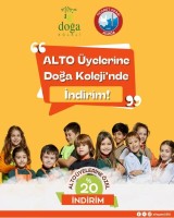 ALTO üyelerine Doğa Koleji’nde indirim