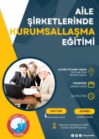 Aile şirketleri kurumsallaşacak