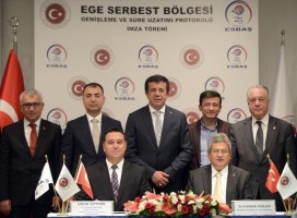 SERBEST BÖLGE PROTOKOLÜ İMZALANDI