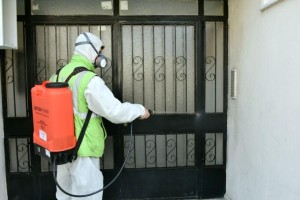 DEZENFEKTE ÇALIŞMALARI SÜRÜYOR