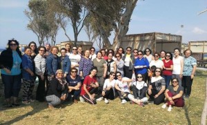 ALİAĞALI KADINLAR ‘BAHARA MERHABA’ DEDİ