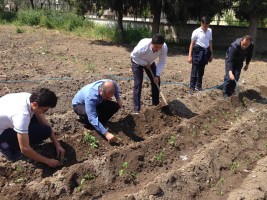 ALİAĞA’NIN ORGANİK BAHÇELİ TEK OKULU