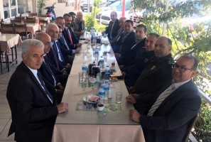 PROTOKOL KAYNAŞMA YEMEĞİNDE BULUŞTU