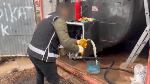 1 milyon litre kaçak akaryakıta el konuldu