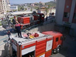 HASTANEDE YANGIN PANİĞİ