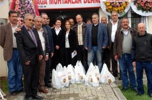 THK, muhtaçlara kavurma dağıttı