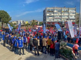 1 Mayıs coşkuyla kutlandı