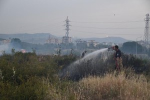 YENİ MAHALLE’DE YANGIN