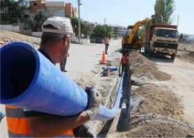 165 KM’LİK İÇME SUYU  ŞEBEKESİ YENİLENİYOR