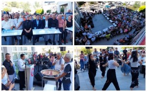 Aşure ikramına yoğun ilgi