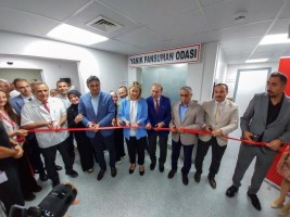 Yanık ünitesi hizmete açıldı