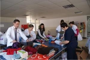 TED’li öğrenciler duyarsız kalmadı