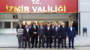 VALİLİKTE ALİAĞA’NIN SORUNLARI KONUŞULDU