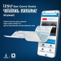 İZSU’dan Dijital Fatura hizmeti