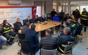 Petrol İş yöneticilerinden geçmiş olsun ziyareti