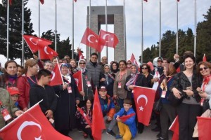 ÇANAKKALE KAFİLESİ ALİAĞA’YA DÖNDÜ