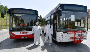OTOBÜS, TAKSİ VE DOLMUŞLARA VİRÜS KALKANI