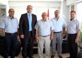 Makedonya Ataşesi'nden Aliağa'ya ziyaret