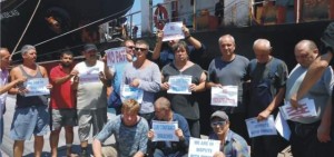 ALİAĞA’DA EYLEM YAPTI