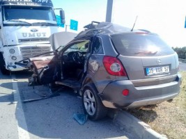 EMEKLİ TÜMGENERAL KAZADA HAYATINI KAYBETTİ