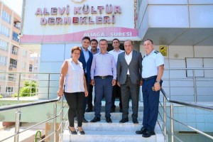 İlçe protokolünden Muharrem ayı ziyareti