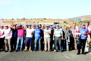 KUBİLAY BOYA’DA EYLEM SÜRÜYOR