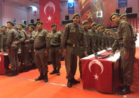 KISA DÖNEM ERLER YEMİN ETTİ