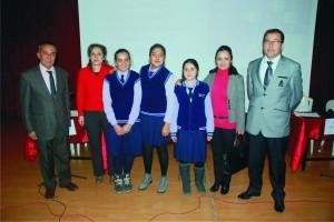 BİLGİ YARIŞMASININ GALİBİ "ATATÜRK ORTAOKULU"