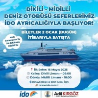 Dikili-Midilli seferleri başlıyor