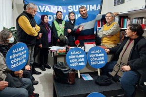 “Aliağa Türkiye’nin çöplüğü değildir!”