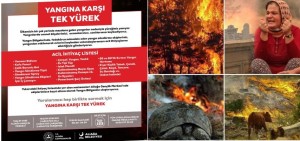 BELEDİYEDEN YANGIN BÖLGELERİ İÇİN YARDIM KAMPANYASI