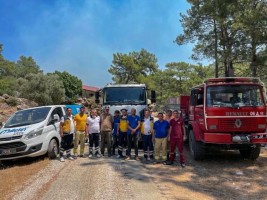 MİLLETİN EKİBİ MARMARİS’TE