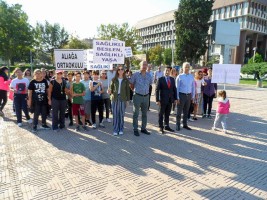 SAĞLIKLI YAŞAM İÇİN YÜRÜDÜLER