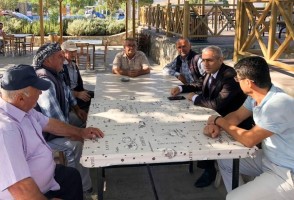 Kaymakam Güney, Hacıömerli’yi ziyaret etti